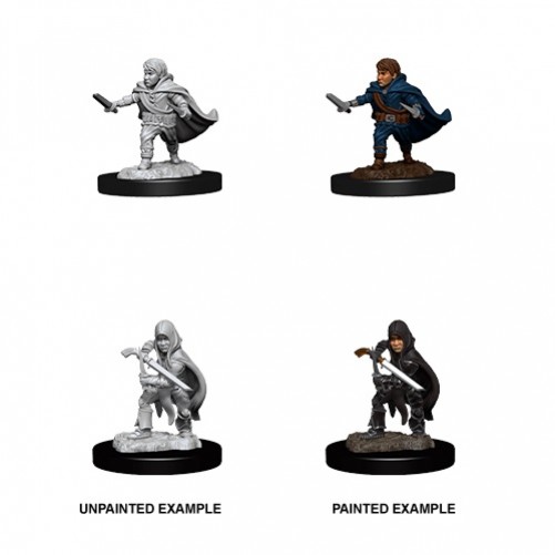 Male Halfling Rogue - D&D Nolzur's Marvelous Miniatures - W13