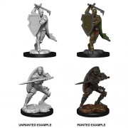 Male Warforged Fighter - D&D Nolzur's Marvelous Miniatures - W13