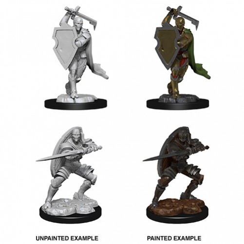 Male Warforged Fighter - D&D Nolzur's Marvelous Miniatures - W13