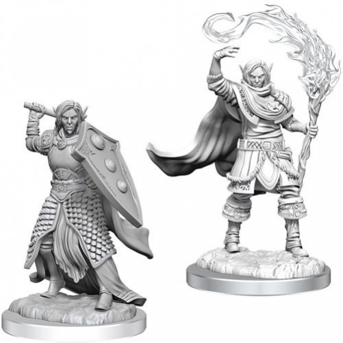 Male Elf Cleric - D&D Nolzur's Marvelous Miniatures - W16