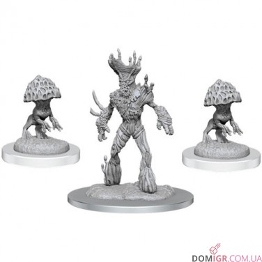 Myconid Sovereign & Sprouts - D&D Nolzur's Marvelous Miniatures - W16