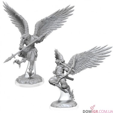 Aarakocra Fighters - D&D Nolzur's Marvelous Miniatures - W17