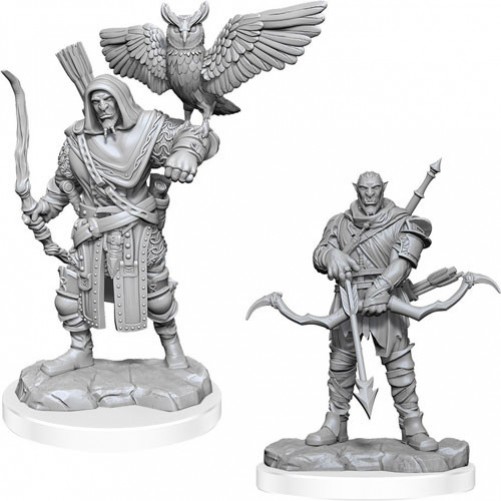 Male Orc Rangers - D&D Nolzur's Marvelous Miniatures - W17