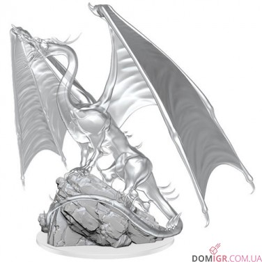 Young Emerald Dragon - D&D Nolzur's Marvelous Miniatures - W17