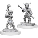 Halfling Barbarians - D&D Nolzur's Marvelous Miniatures - W18