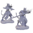 Tiefling Warlocks - D&D Nolzur's Marvelous Miniatures - W22