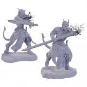 Tiefling Warlocks - D&D Nolzur's Marvelous Miniatures - W22