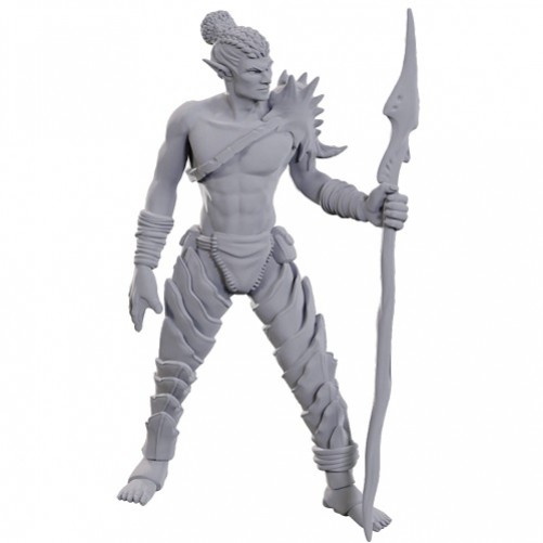 Sea Elf Leader - D&D Nolzur's Marvelous Miniatures - W23