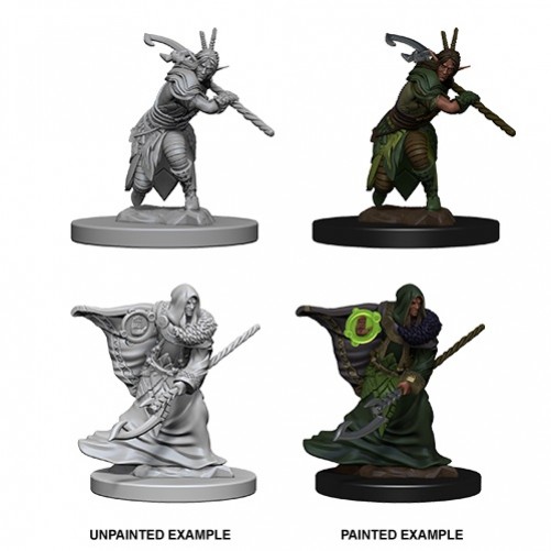 Male Elf Druid - D&D Nolzur's Marvelous Miniatures - W4