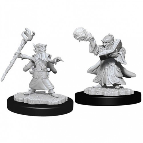 Male Gnome Wizard - D&D Nolzur's Marvelous Miniatures - W6