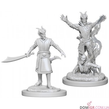 Male Tiefling Warlock - D&D Nolzur's Marvelous Miniatures - W6