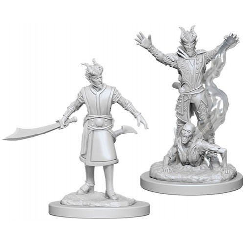 Male Tiefling Warlock - D&D Nolzur's Marvelous Miniatures - W6