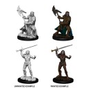 Female Half-Orc Fighter - D&D Nolzur's Marvelous Miniatures - W7