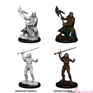 Female Half-Orc Fighter - D&D Nolzur's Marvelous Miniatures - W7
