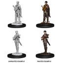 Female Half Elf Bard - D&D Nolzur's Marvelous Miniatures - W7