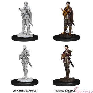 Female Half Elf Bard - D&D Nolzur's Marvelous Miniatures - W7