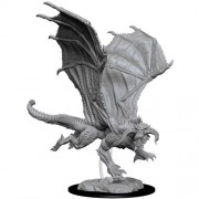 Young Black Dragon - D&D Nolzur's Marvelous Miniatures - W8