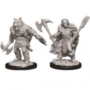 Male Half-Orc Barbarian - D&D Nolzur's Marvelous Miniatures - W9