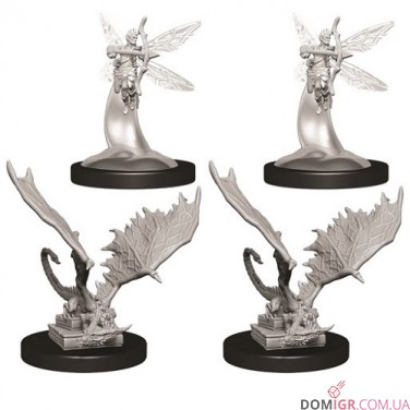Sprite & Pseudodragon - D&D Nolzur's Marvelous Miniatures - W9