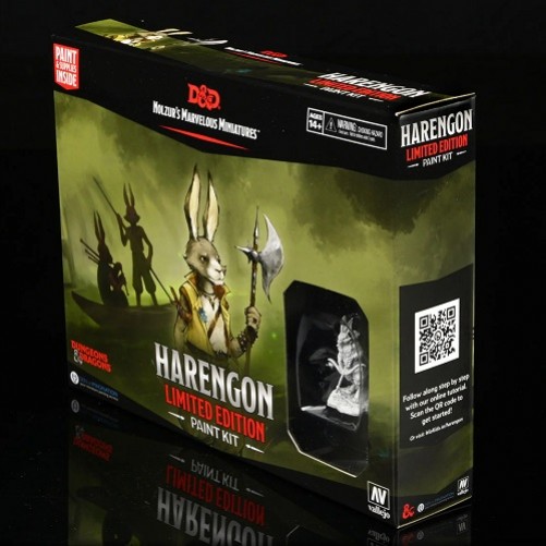 Paint Kit: Harengon - D&D Nolzur's Marvelous Miniatures