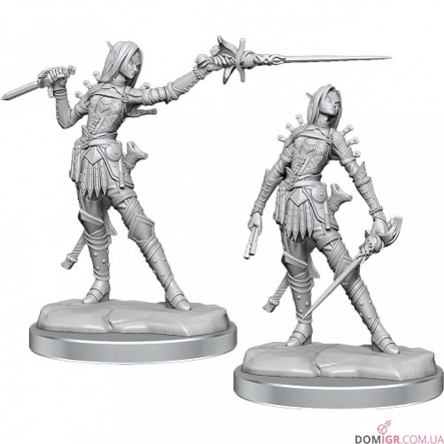 Female Elf Rogue - Pathfinder Legendary Cuts - W1