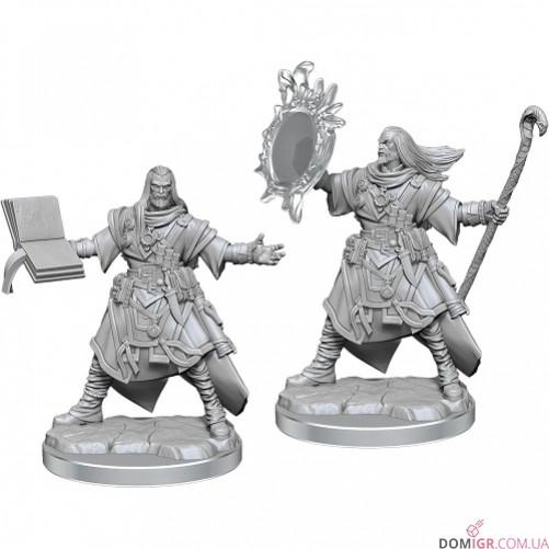 Male Human Wizard - Pathfinder Legendary Cuts - W1