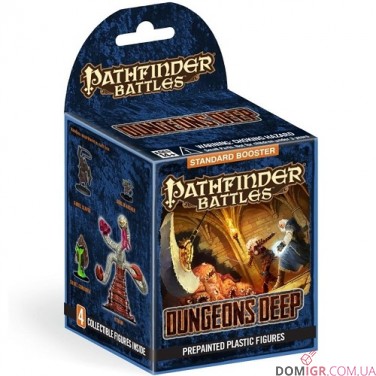 Купити Dungeons Deep: Standard Booster - Pathfinder Battles Dungeons Deep: Standard Booster - Pathfinder Battles