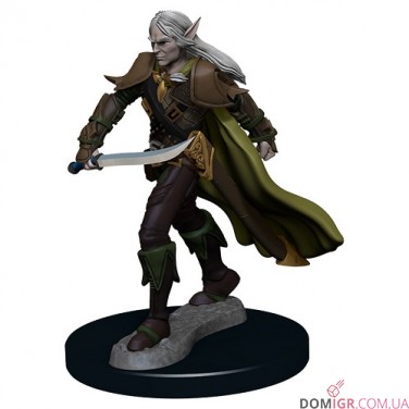 Male Elf Fighter - Pathfinder Battles: Premium Painted Figure