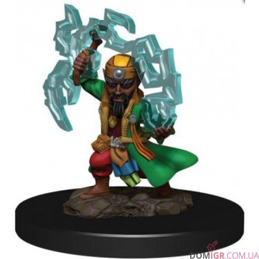 Male Gnome Sorcerer - Pathfinder Battles: Premium Painted Figure