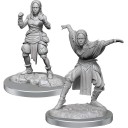 Female Half-Elf Monk - Pathfinder Deep Cuts - W21