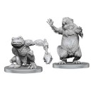 Boggard Scout and Castoroides - Pathfinder Deep Cuts - W26