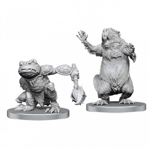 Boggard Scout and Castoroides - Pathfinder Deep Cuts - W26
