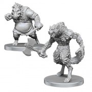 Werewolf and Wereboar - Pathfinder Deep Cuts - W26