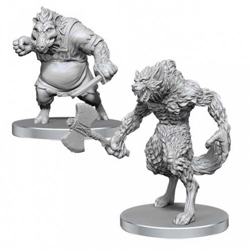 Werewolf and Wereboar - Pathfinder Deep Cuts - W26