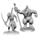 Xulgath Skirmisher and Stoneliege - Pathfinder Deep Cuts - W26