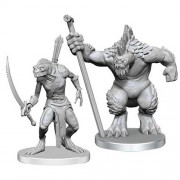 Xulgath Skirmisher and Stoneliege - Pathfinder Deep Cuts - W26