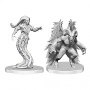 Gylou (Handmaiden Devil) and Ferrugon (Rust Devil) - Pathfinder Deep Cuts - W27