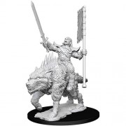 Orc on Dire Wolf - Pathfinder Deep Cuts - W7