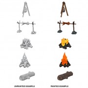 Camp Fire & Sitting Log - WizKids Deep Cuts - W10