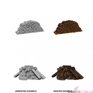 Купить Piles of Wood - WizKids Deep Cuts - W10 Piles of Wood - WizKids Deep Cuts - W10