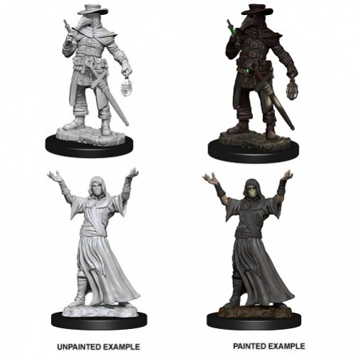 Plague Doctor & Cultist - WizKids Deep Cuts - W15