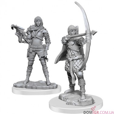 Купить Female Human Rogue - WizKids Deep Cuts - W20 Female Human Rogue - WizKids Deep Cuts - W20