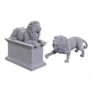 Stone Lion and Animated Stone Lion - WizKids Deep Cuts - W24