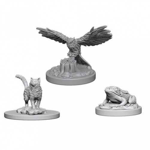 Familiars (Owl, Frog, & Cat) - WizKids Deep Cuts - W4