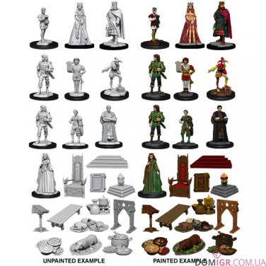 Towns People: Castle I Royal Court - WizKids Deep Cuts - W12