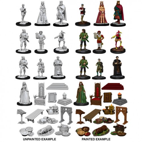 Towns People: Castle I Royal Court - WizKids Deep Cuts - W12