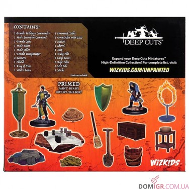 Towns People: Castle II Kingdom Retainers - WizKids Deep Cuts - W12