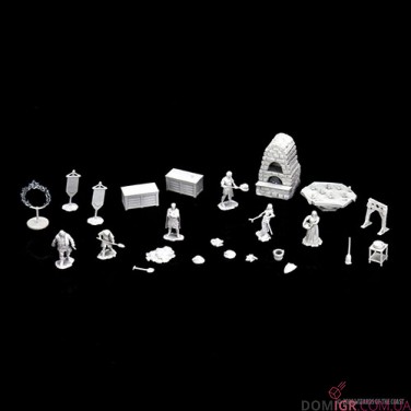 Towns People: Castle II Kingdom Retainers - WizKids Deep Cuts - W12