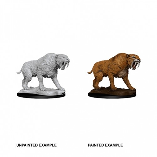 Saber-Toothed Tiger - WizKids Deep Cuts - W14