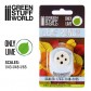 GSW - Leaf Punch Light Blue